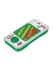My Arcade All-Star Stadium Pocket Player Handheld Game Console with 7 Games, White/Green