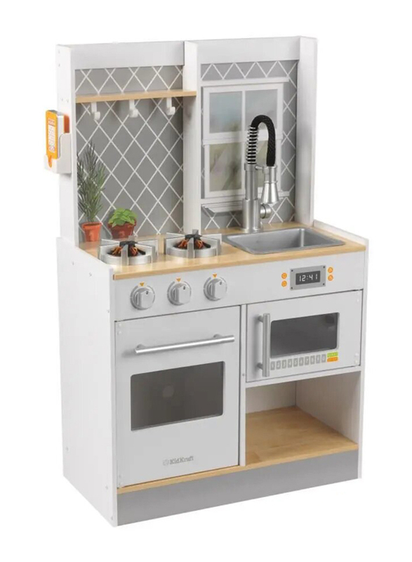 

Kidkraft Let’s Cook Wooden Play Kitchen Set, Ages 3+