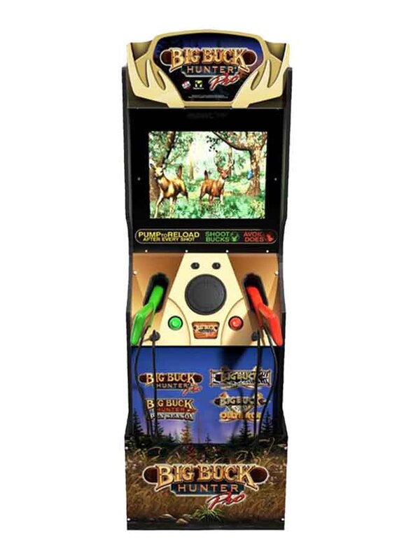 

Arcade1Up 4 Games in 1 Big Buck Hunter Pro Arcade Cabinet, Multicolour