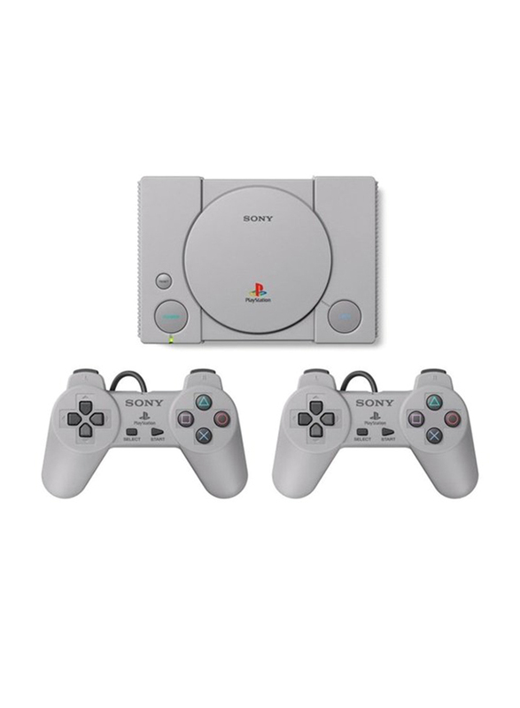 

Sony PlayStation Classic Console, with 20 Classic Games, Silver