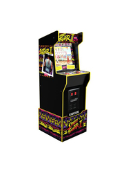 Arcade1Up Capcom Legacy with Lit Marquee and Riser Bundle, Black/Yellow