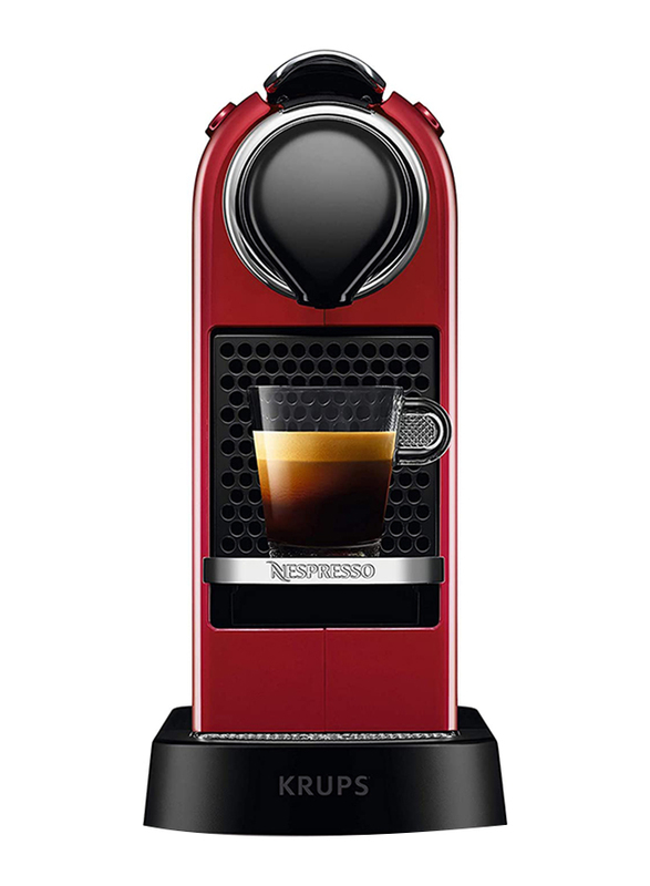 

Nespresso 1L Krups Citiz Coffee Machine, XN741540, Red