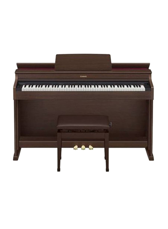 Casio AP470BN Celviano Digital Piano, 88 Keys, Brown