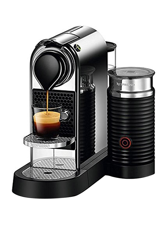 

Nespresso Citiz Milk Espresso Machine, C122-US-CH-NE, Silver/Black