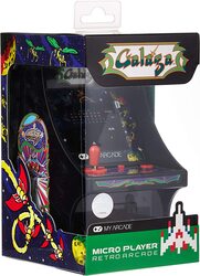 My Arcade Galaga Micro Player 10-inch Mini Game Cabinet, Black