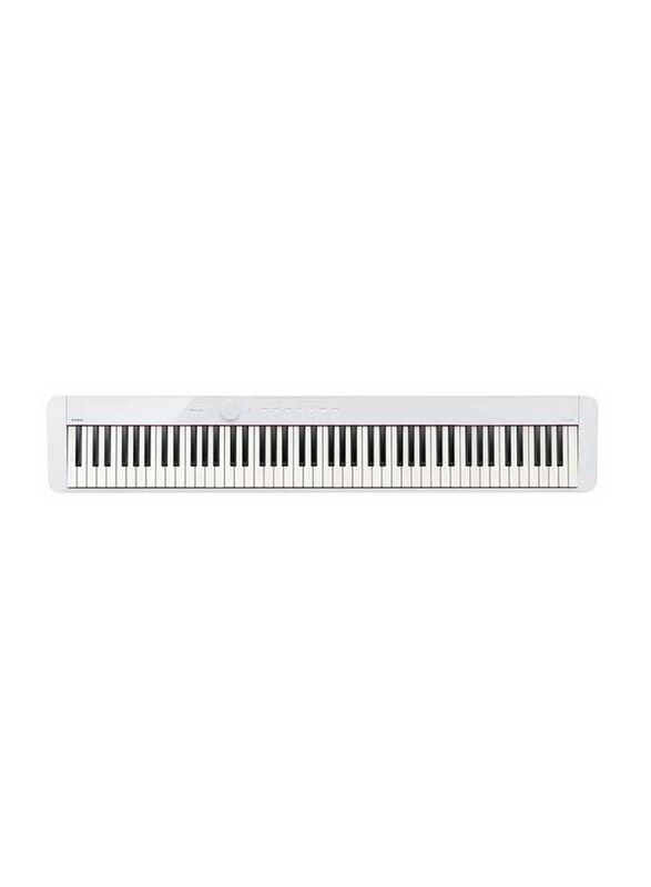 Casio Privia PX-S1000 Portable Piano, 88-Keys, White