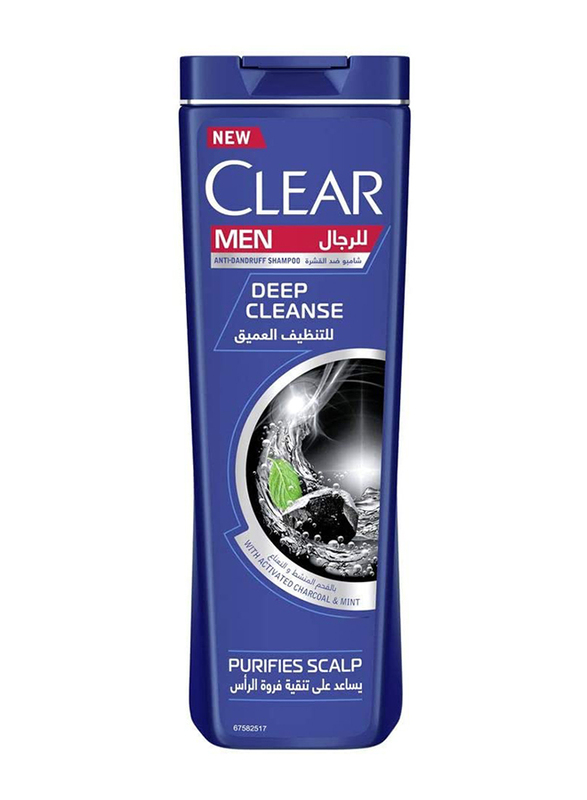 

Clear Men's Deep Cleanse Anti-Dandruff Shampoo for All Hair Types, 400ml