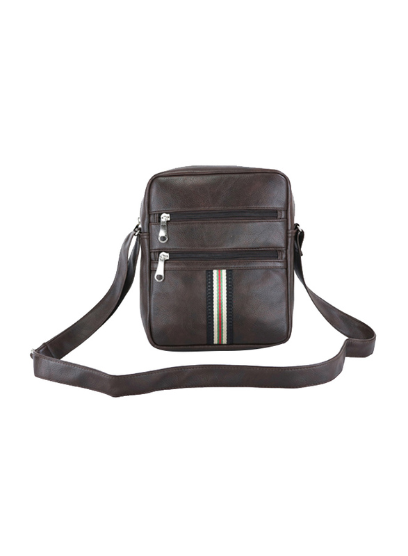 

Gilmore Oak 3509 Leather Sling Bag Unisex, Brown