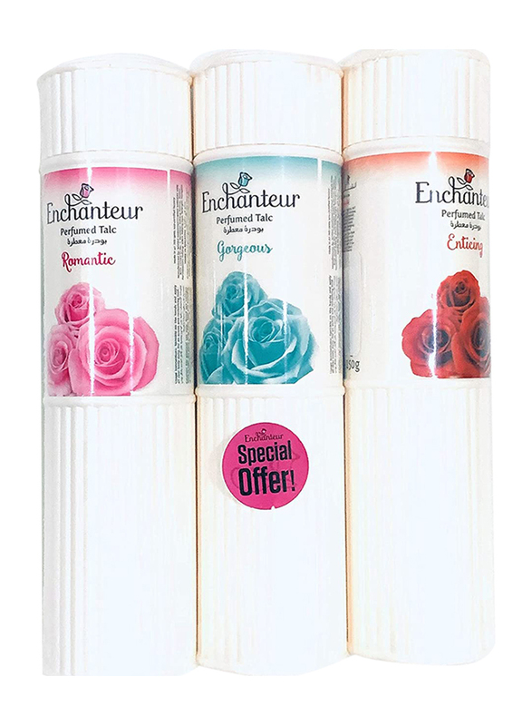 

Enchanteur Body Powder, 250gm, 3 Pieces