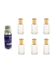 White Apple Dew Berry Attar Set Unisex, 100ml Attar & 6 x 12ml Bottles (Free)