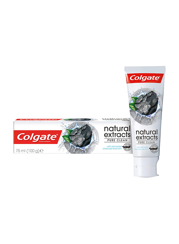 

Colgate Natural Extracts Deep Clean with Activated Charcoal Toothpaste, 75ml