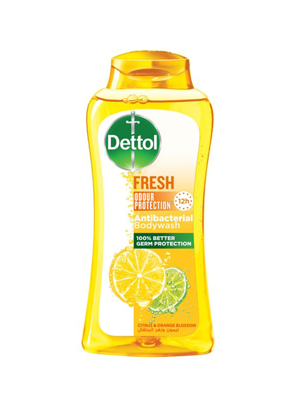 

Dettol Fresh Odour Protection Citrus & Orange Blossom 12H Antibacterial Body Wash, 250ml