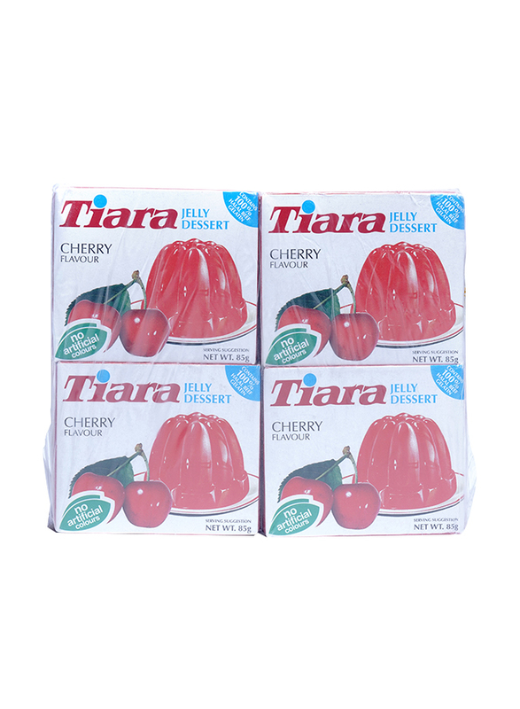

Tiara 12-Pieces Jelly Dessert Cherry Flavour, 85g