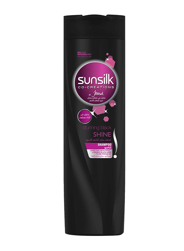 

Sunsilk Co-Creations Stunning Black Shine Shampoo for All Hair Types, 700ml