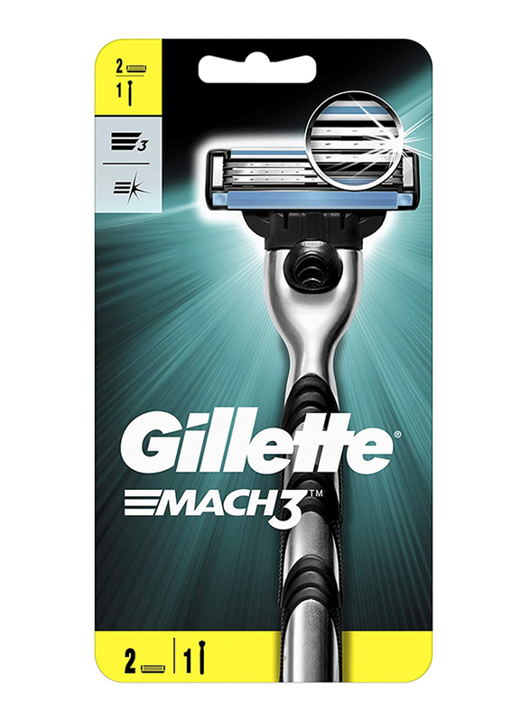 

Gillette Mach3 Razor with Replacement Cartridge, 1 Piece