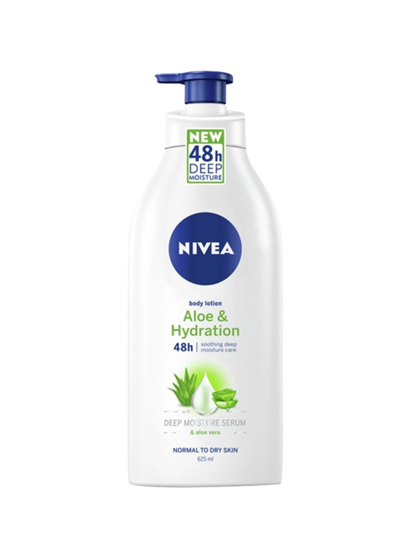 

Nivea Aloe & Hydration 48H Deep Moisture Body Lotion, 625ml