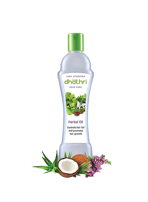 Dhathri Hair Care Herbal Oil for All Hair Types, 100ml  -  Dubai