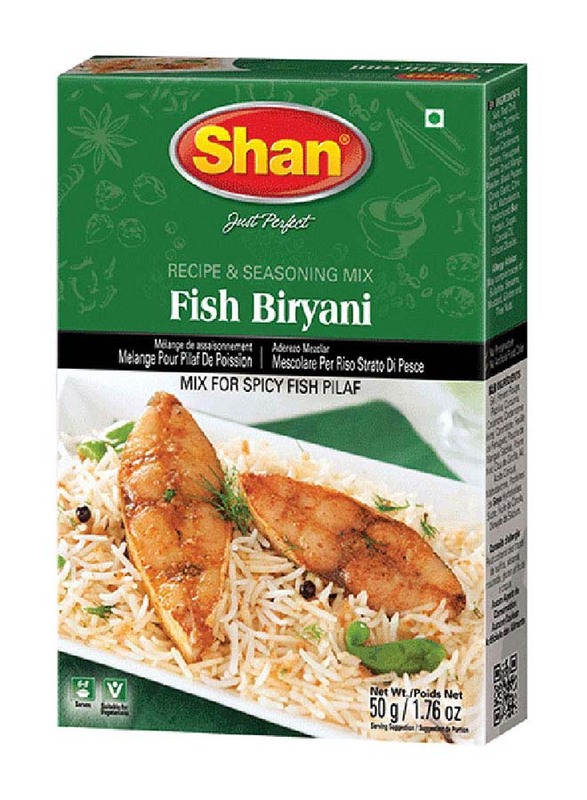

Shan Fish Biryani Mix Masala, 50g