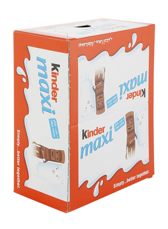

Kinder Maxi Milk Chocolate, 36 Pieces x 21g