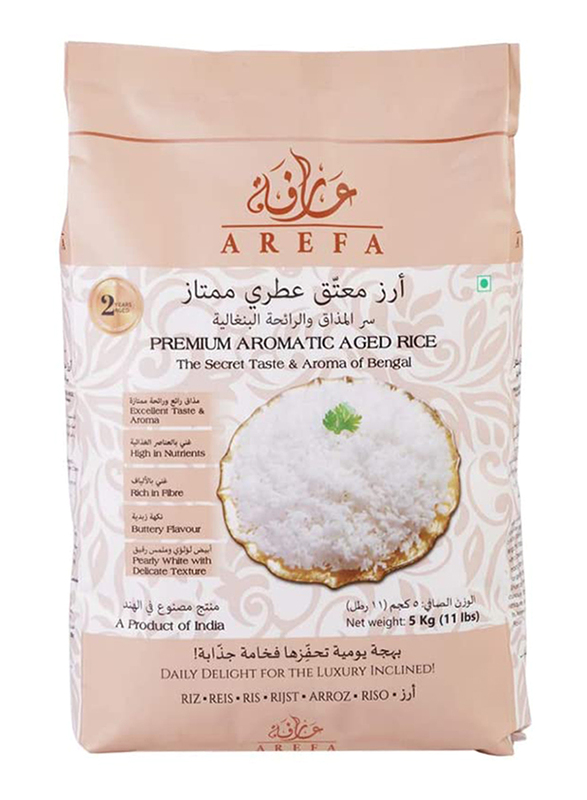 

Arefa Premium Aromatic Aged Rice, 5 Kg