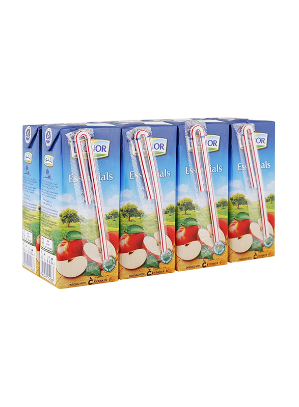 Lacnor Apple Juice, 8 x 180ml