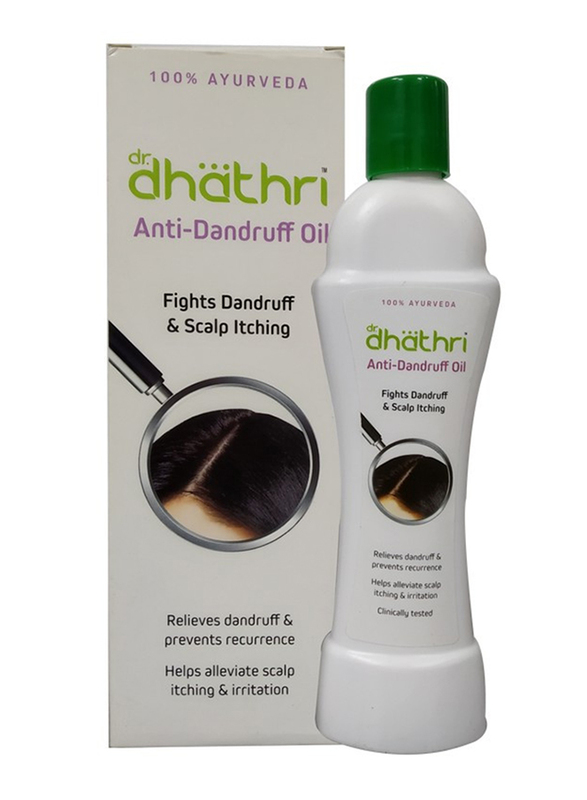 

Dr. Dhathri Anti-Dandruff Hair Oil for All Hair Types, 100ml