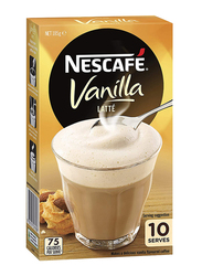 Nescafe Gold Vanilla Latte Coffee, 10 Sachets x 18.5g