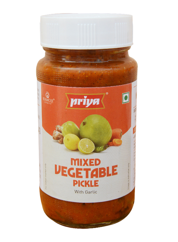Priya Mixed Vegetable Pickle in Oil, 300g