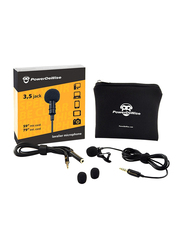 PowerDeWise Lavalier Microphone, Black