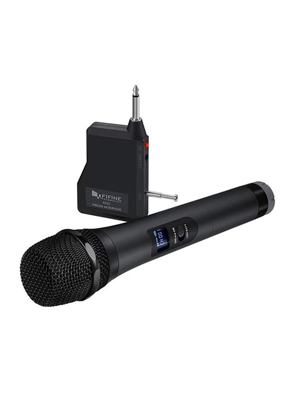 

FIFINE K025 Wireless Handheld Microphone, Black