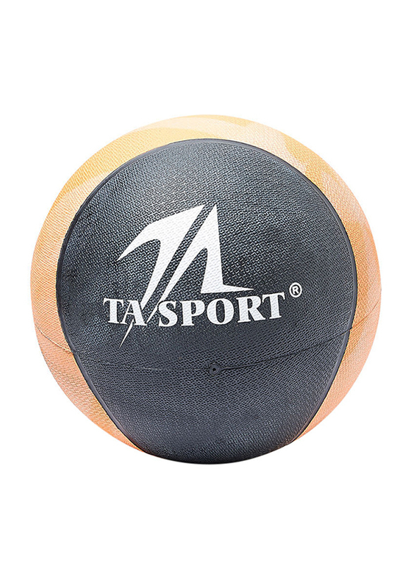 

TA Sport Premium Medicine Ball, 34060095, 8KG, Black/Brown
