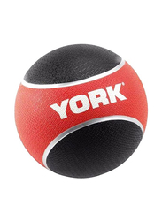 York Fitness Anti-Burst Fitness Ball, 6KG, Black/Red