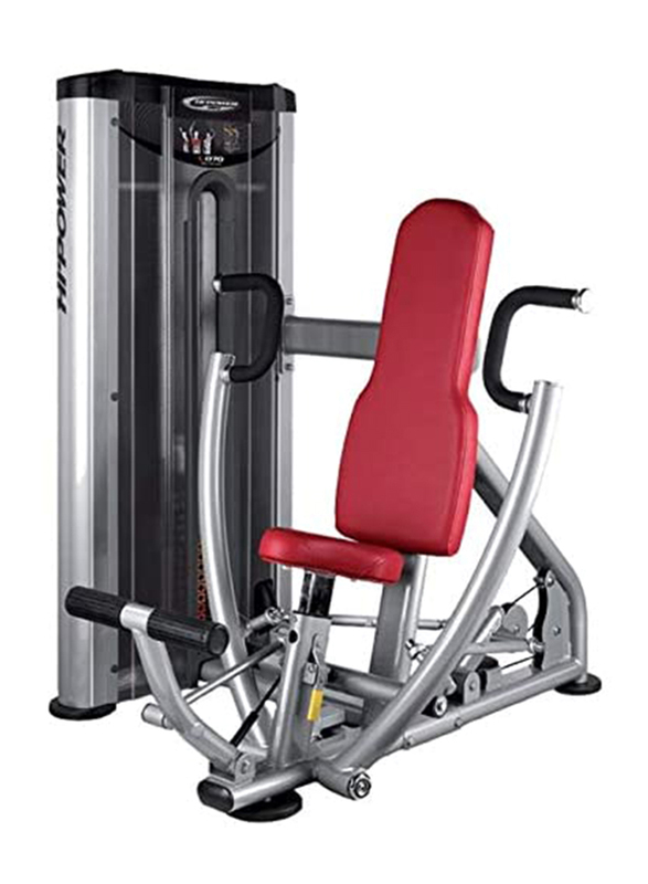 

BH Fitness Seated Chest Press, Red/Silver
