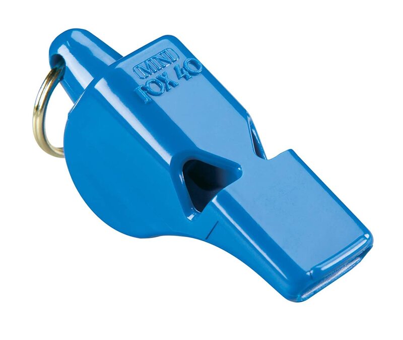 

Fox 40 Mini Safety with Linyar Whistle, 9803-0508, Blue