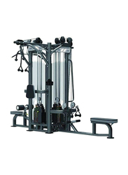 Impulse Fitness Jungle 5 Stations with Shrounds, IT9325/IT9327+OPT, Black/Grey