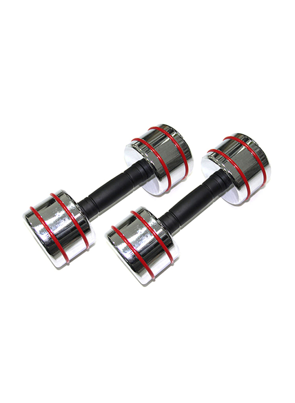 

Generic Dumbbell, WT54040376, 9KG, Chrome Silver