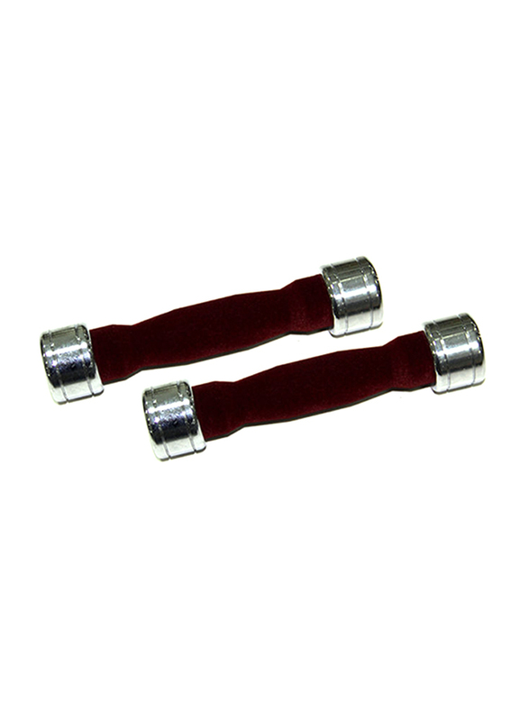 

TA Sport Dumbbell Set, 2 x 1KG, Chrome/Black