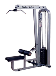Body Solid SLM300/3 Sel Lat Machine, Silver/Black