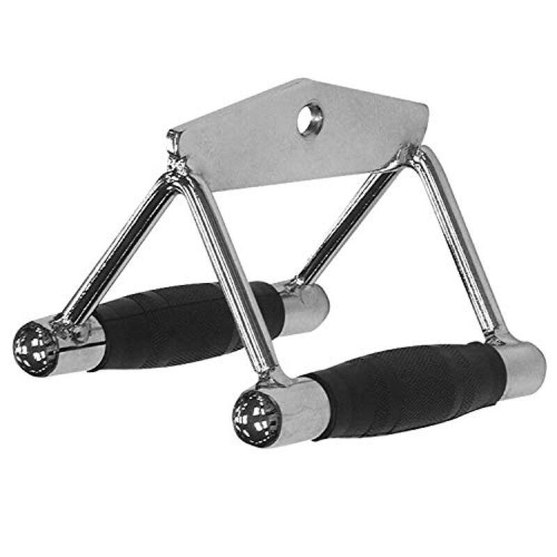 

TA Sport Rd2006 Pro Grip Seated Raw Chinning Bar, Silver/Black