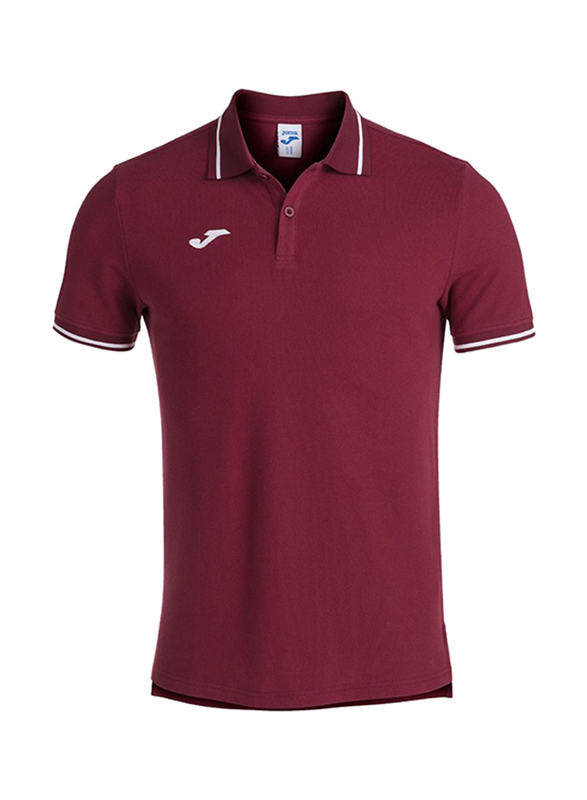 

Joma Polo Shirt for Men, M, Maroon