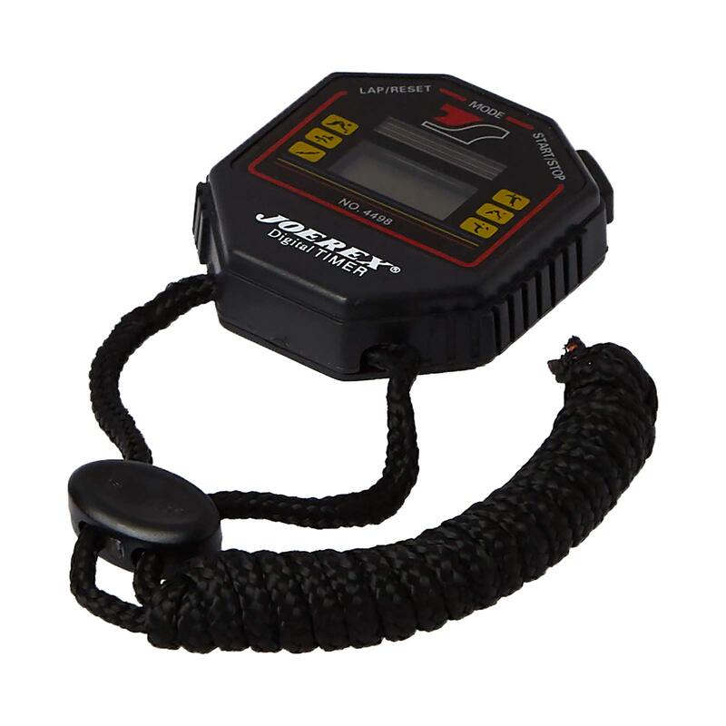 

Joerex Stop Watch with Single Track, Black