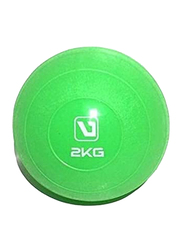 LiveUp Soft Weight Ball, 2KG, Green