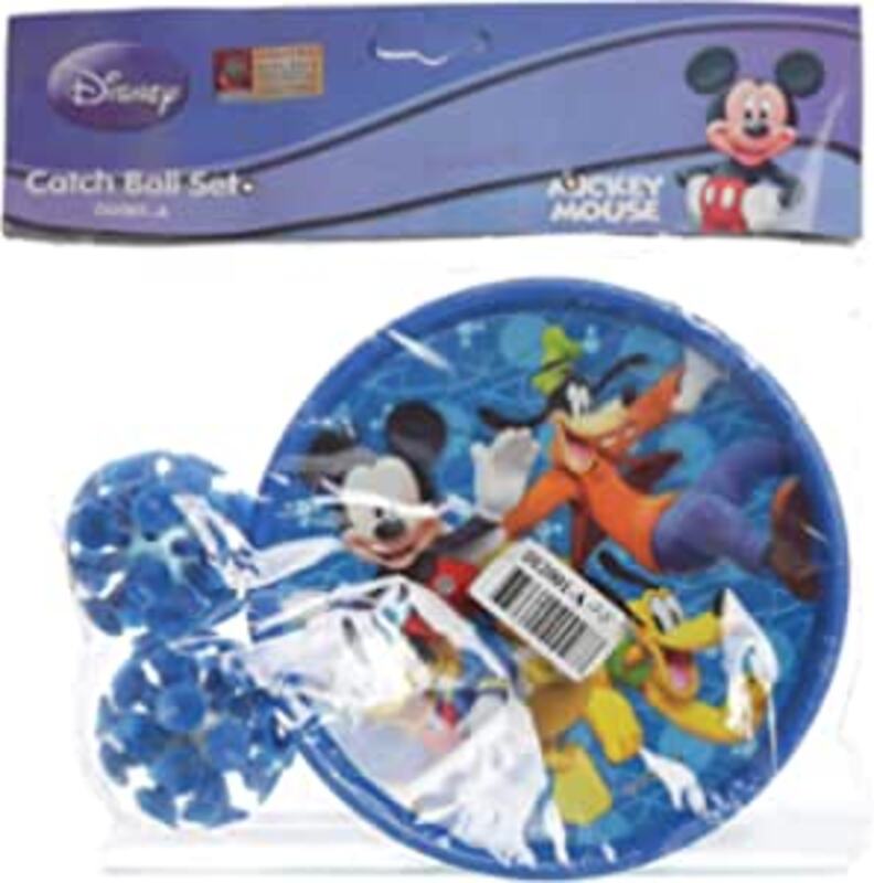 

Mesuca Mickey Catch Ball Set, 4 Pieces, Ages 10+, Blue