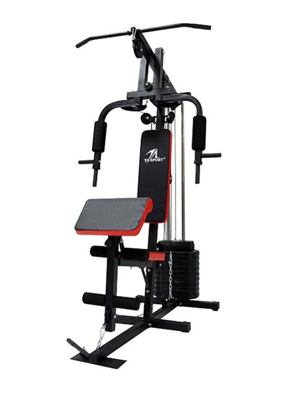 

TA Sport One Station Home Gym, Black/Red