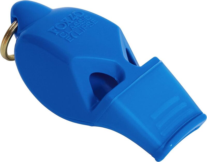 

Fox 40 Classic Eclipse Whistle, 8404-0508, Glow Blue