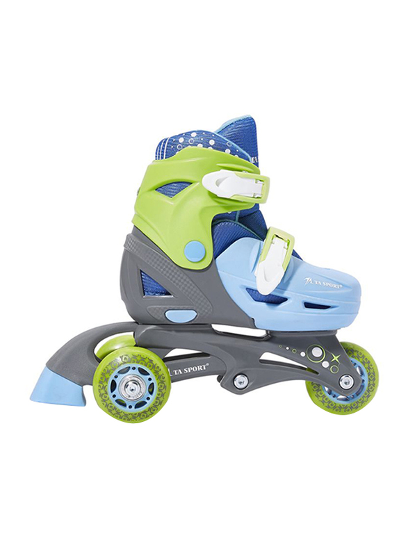 

TA Sports Inline Roller Skates, Size 30-33, 2 Pieces, Multicolour