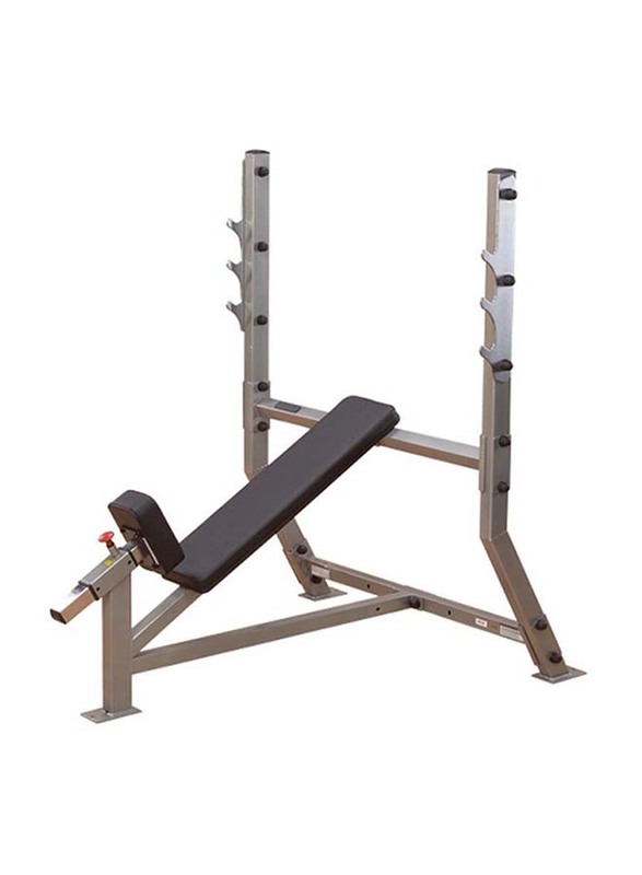 

Body Solid Fixed IncSolid Olympic Bench, Brown