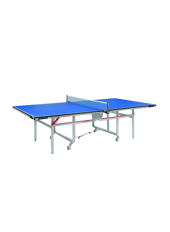 

Donic Waldner High School Table Tennis Table, 400215 Bl/AMM, Blue