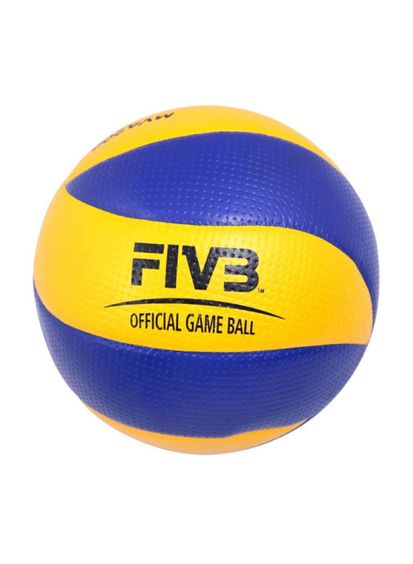

Mikasa Training Volleyball, Size 5, Blue/Yellow