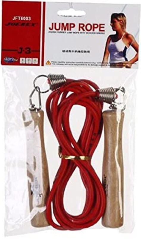 

Joerex Plastic with Metal Jump Rope, Jft6003, Multicolour